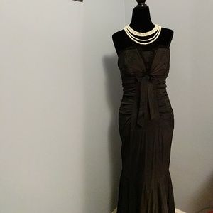 Black Mermaid Gown